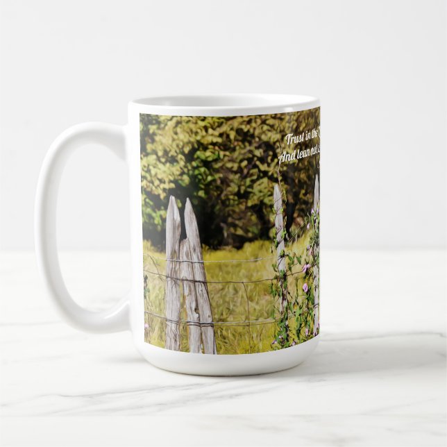 Muro do País e Flores - Xícara de Mug (Esquerda)