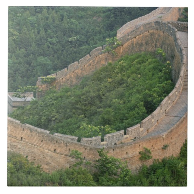 Muro Excelente da China em Jinshanling, China. (Frente)