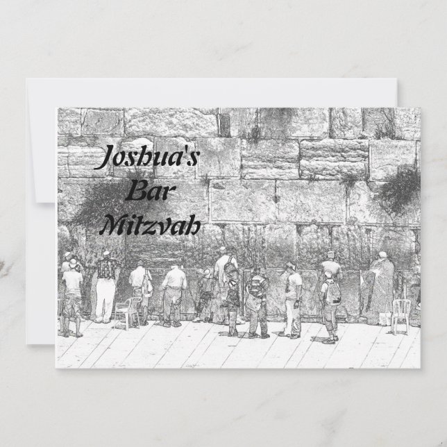 Muro Ocidental, Jerusalém (Frente)