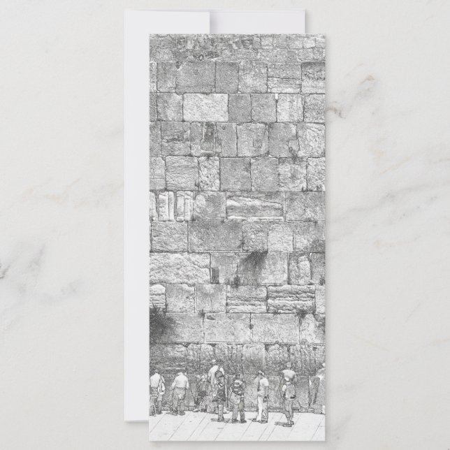 Muro Ocidental, Jerusalém (Frente)