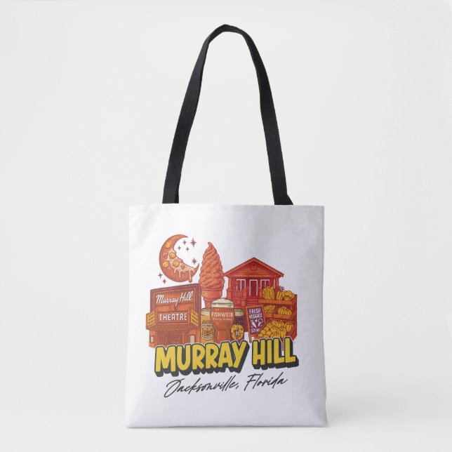 Murray Hill Neighhood Tote Bag (Frente)