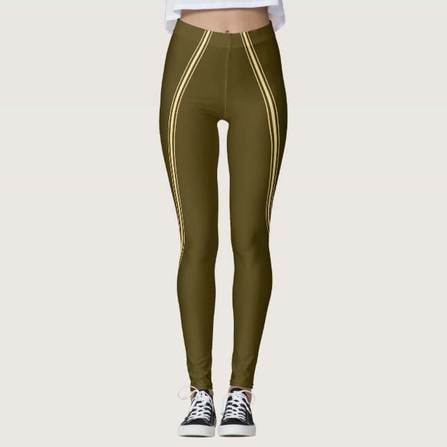 Murugi Apparels Cinzas Concretas Leggings (Frente)