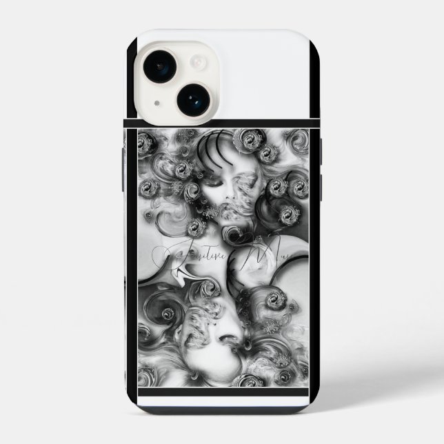 "Musa Sensível", capa para Apple iPhone 14 (Verso)