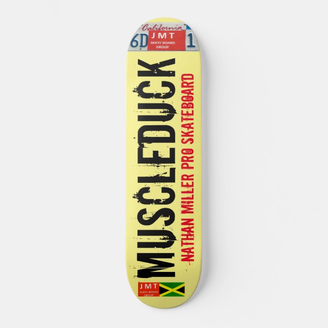 MUSCLEDUCK NATHAN MILLER JMT EUA Skateboard (Frente)