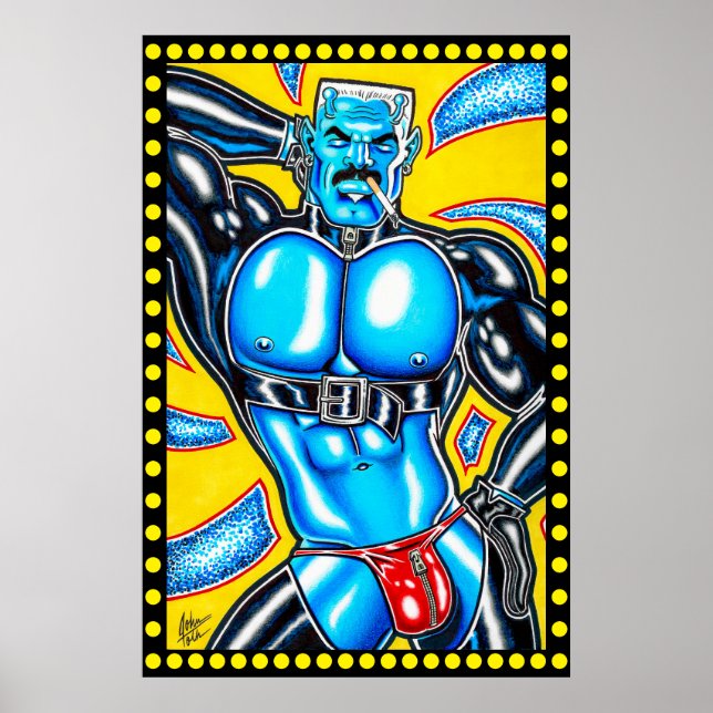 Musclemen de Marte™/Marquee Poster (Frente)