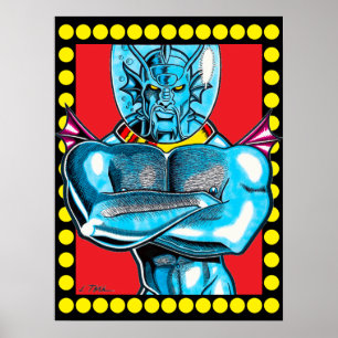 Musclemen de Marte™: Poster Mermaster™