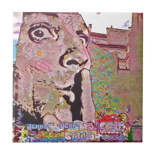 Museu de Pomipidou dos grafites de Paris (Frente)