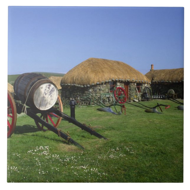 Museu de Skye, Kilmuir, Ilha de Skye, Highlands, (Frente)