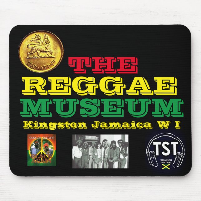 MUSEU DO REGGAE Mousepad (Frente)