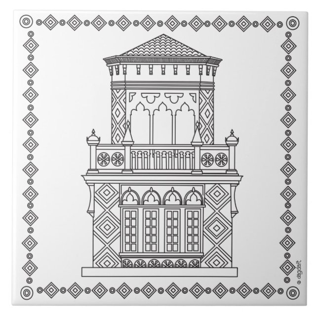 Museu Ringling Torre Ca'd'Zan (Frente)