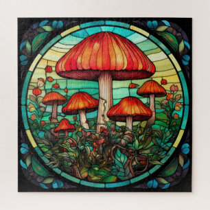 Mushroom Art Quebra-cabeça