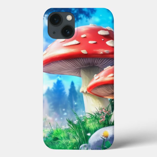 Mushroom Forest Fantasy Art (Verso)