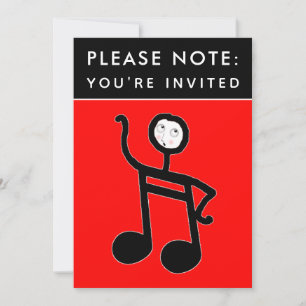 Music Concert Piano Convite