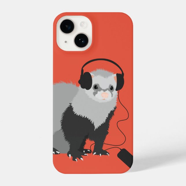 Music Lover Ferret - Pet Animal (Verso)