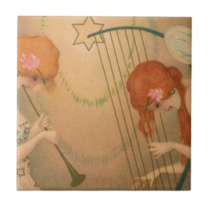 Música Antiga Anjos Músicos Vitorianos Flauta Harp