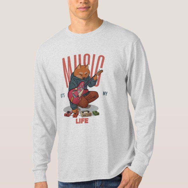 Música Clássica Na Minha Camisa Da Vida (Frente)