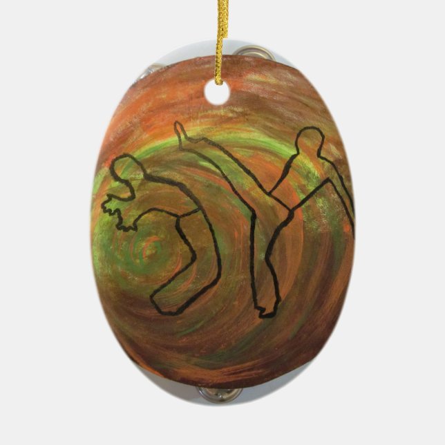 música das artes marciais da dança do ornamento (Frente)