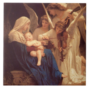 Música dos Anjos por Bouguereau