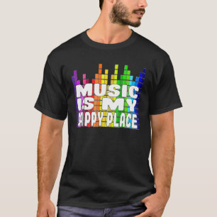 Música É O Meu Lugar Feliz, Camisa Música Ao Lover