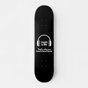 Música é vida - Conselho Skate