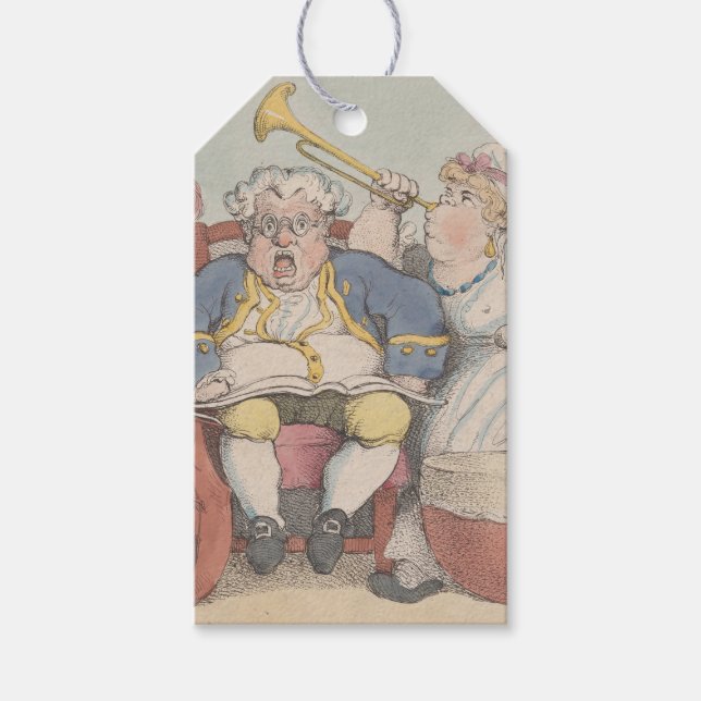 Música - Etiqueta de presentes (Frente)