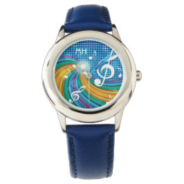 Música Ilustração de relógios de monograma persona