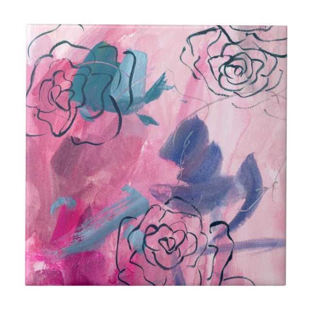 Música interna - Desenho floral (Frente)