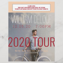 Música, Livro, Tour, Banda, Autor Flyer