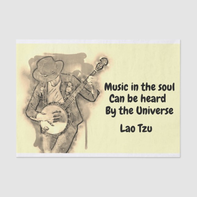 Música no Papel Tecido da Alma (Frente )