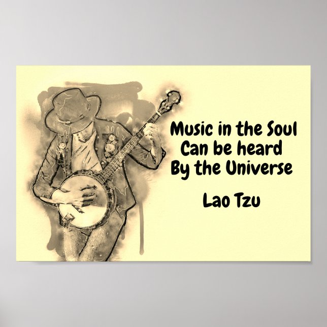 Música no Poster de Soul (Frente)