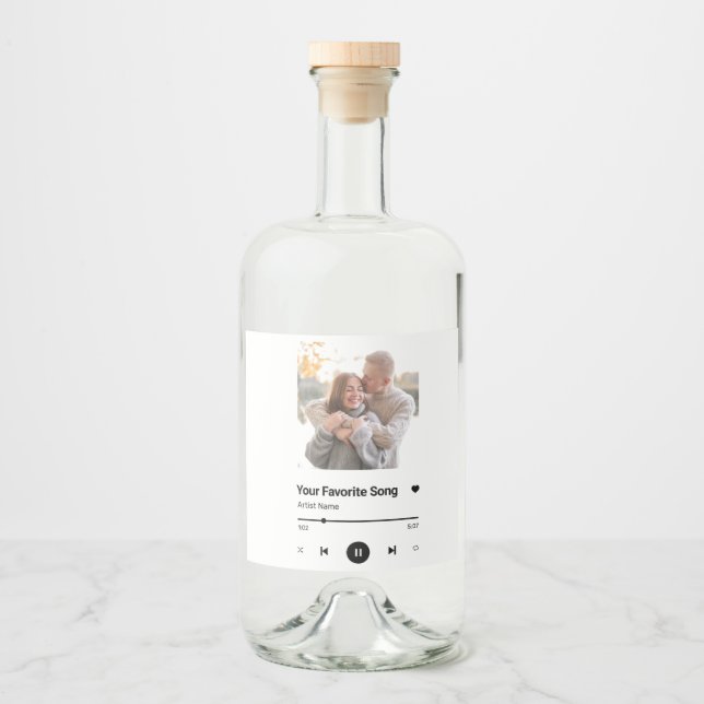 Música Personalizada Música Favorita Uma Foto Café (Frente)