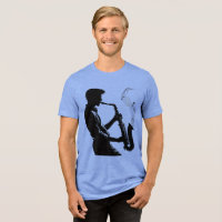 música significa camiseta alma saxofone player