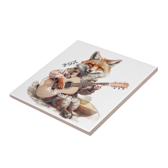 musical Caricatura Animal Fox A (Lateral)