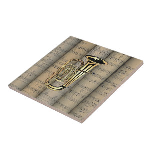 Musical rolado ~ do ~ do fundo da partitura da