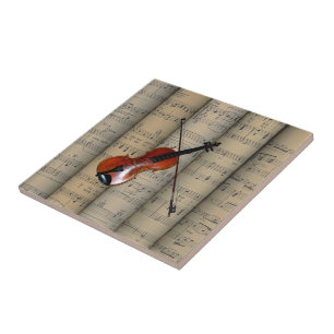 Musical rolado ~ do ~ do fundo da partitura do