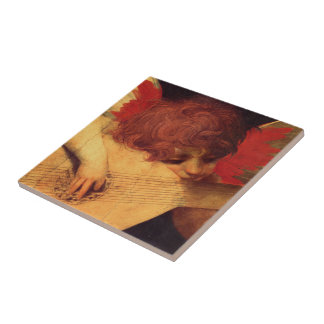 Músico Anjo por Rosso Fiorentino