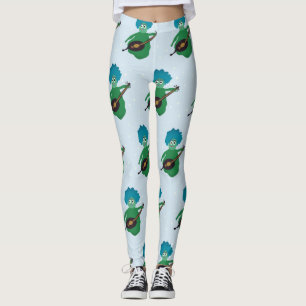 Músico De Outras Leggings De Dimensão