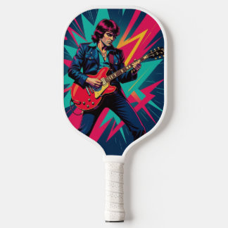 Músico de Rok con su Guitarra