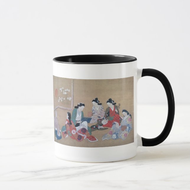 Músicos japoneses do século XVII Mugs e Canecas de (Direita)