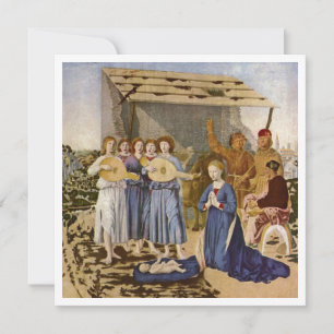 Músicos tocam mandolins para o bebê Jesus