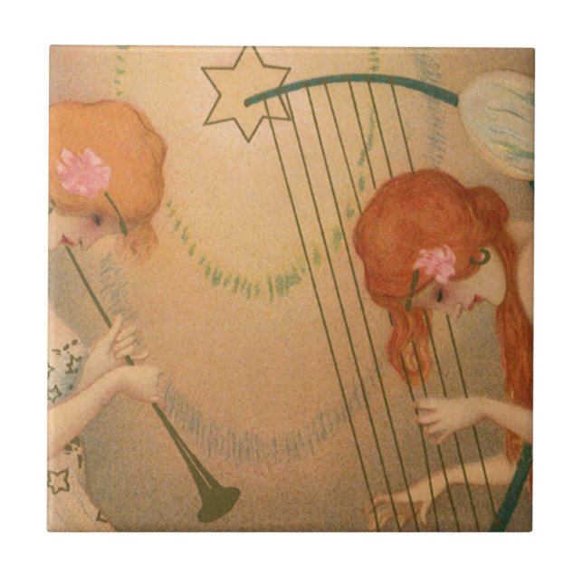 Músicos vitorianos de anjo, músicos vitorianos, Fl (Frente)