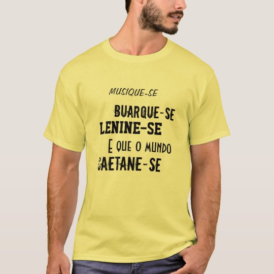 MUSIQUE-SE CAMISETA