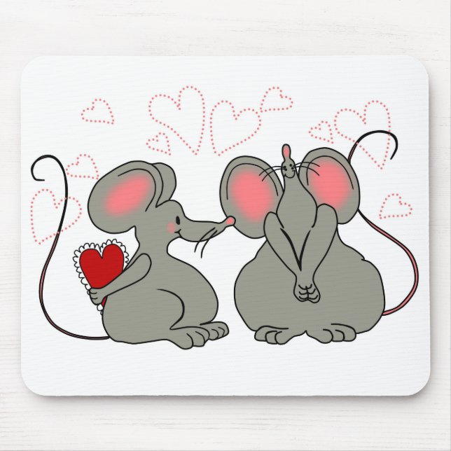 Muskrat Love Mouse Pad (Frente)