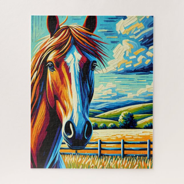 Mustang 500 Piece Quebra-cabeça (Vertical)