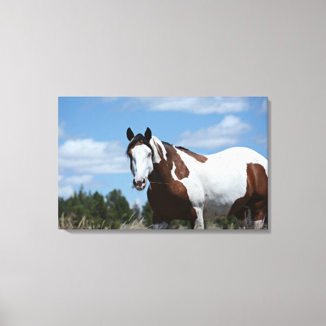 Mustang Custom Canvas Print (30,18"x19,12")1,5", (Frente)