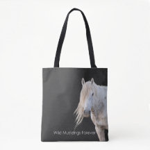 Mustangs Selvagens Para Sempre Tote Bag
