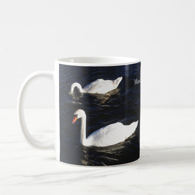 Mute Swan - caneca de café (Esquerda)