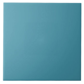 Muted Marine Blue Ceramic Tile.