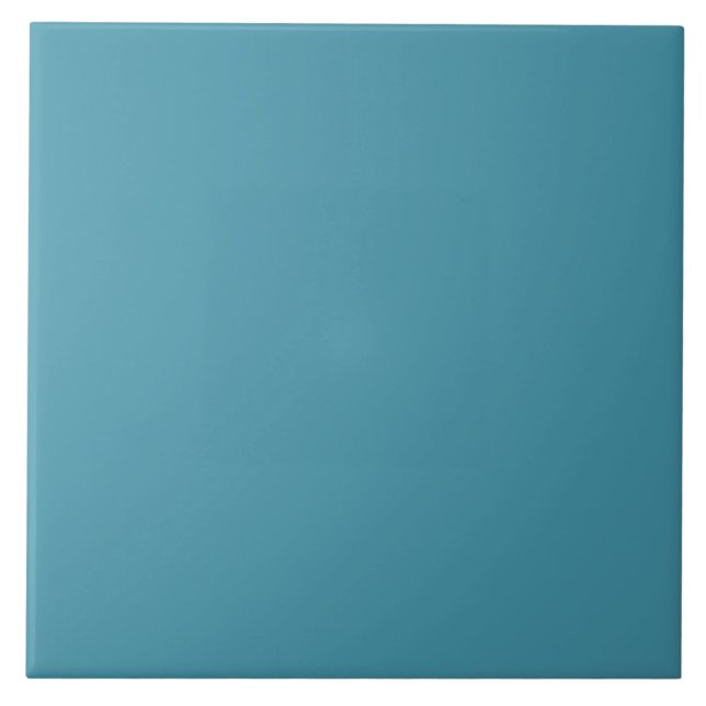 Muted Marine Blue Ceramic Tile. (Frente)
