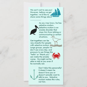 Mutismo Seletivo Junte a Placa Plana do Menino